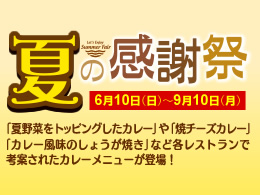 阪神高速パーキングエリア｢夏の感謝祭｣を開催！