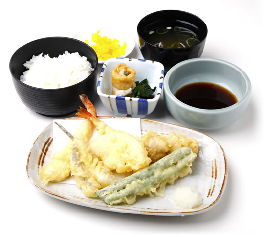 レストラン新メニュー！泉州祭り天ぷら定食（泉大津PA（海側））